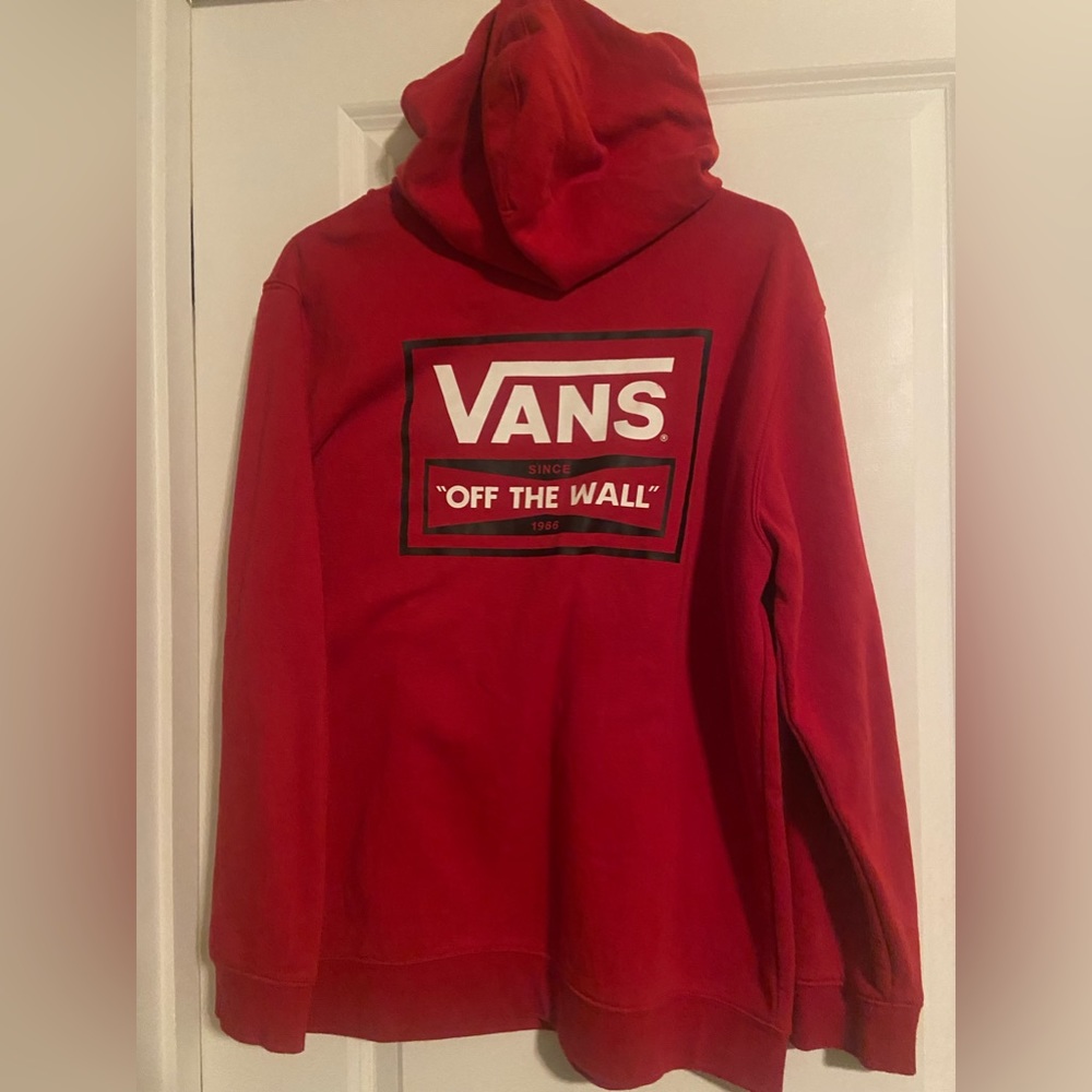 Red Vans Hoodie